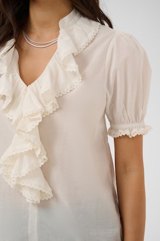 SAINT TROPEZ Bluse 'Lousa' i hvid