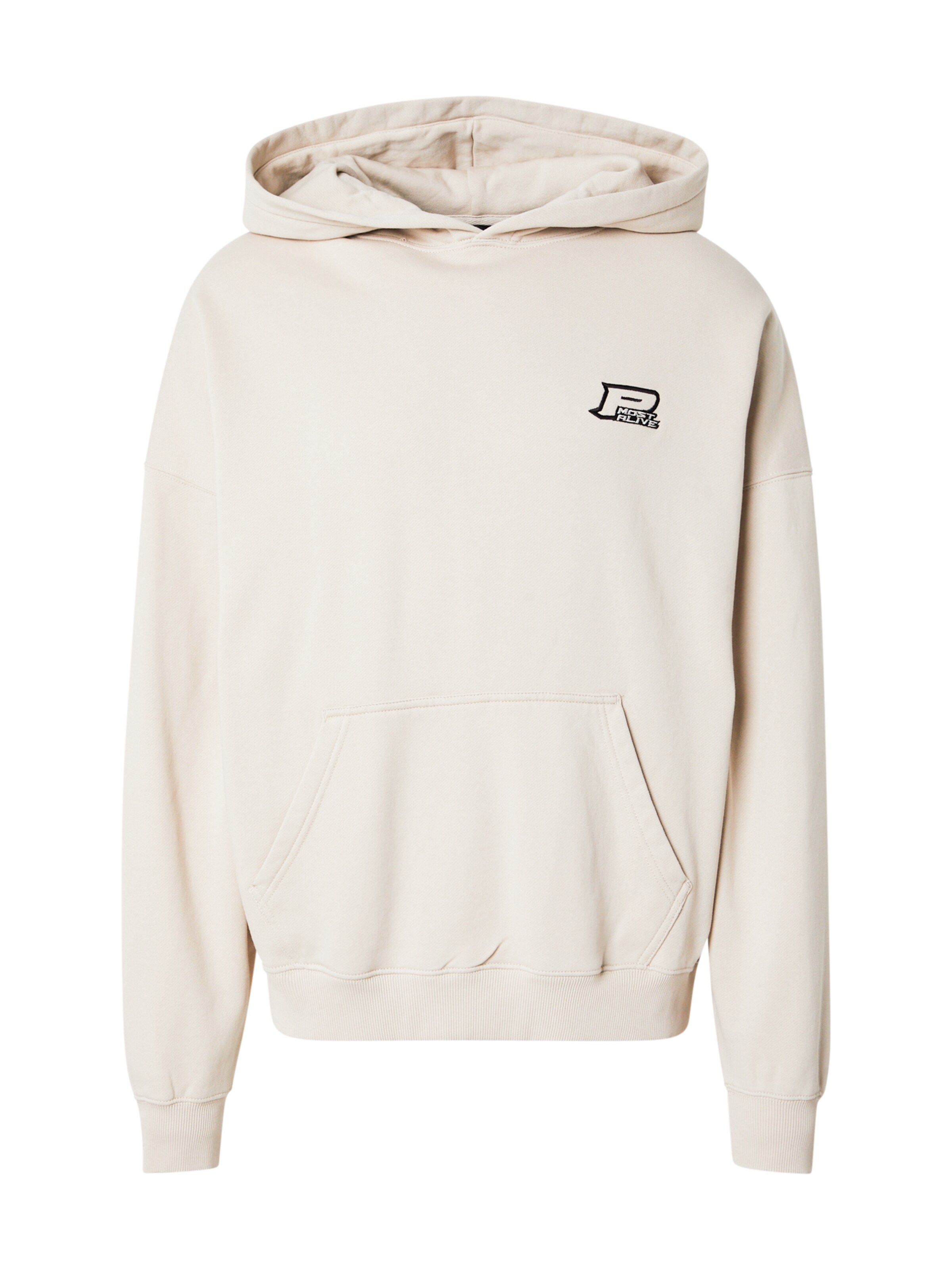 Pegador - Sudadera 'Duan' en beige: frente