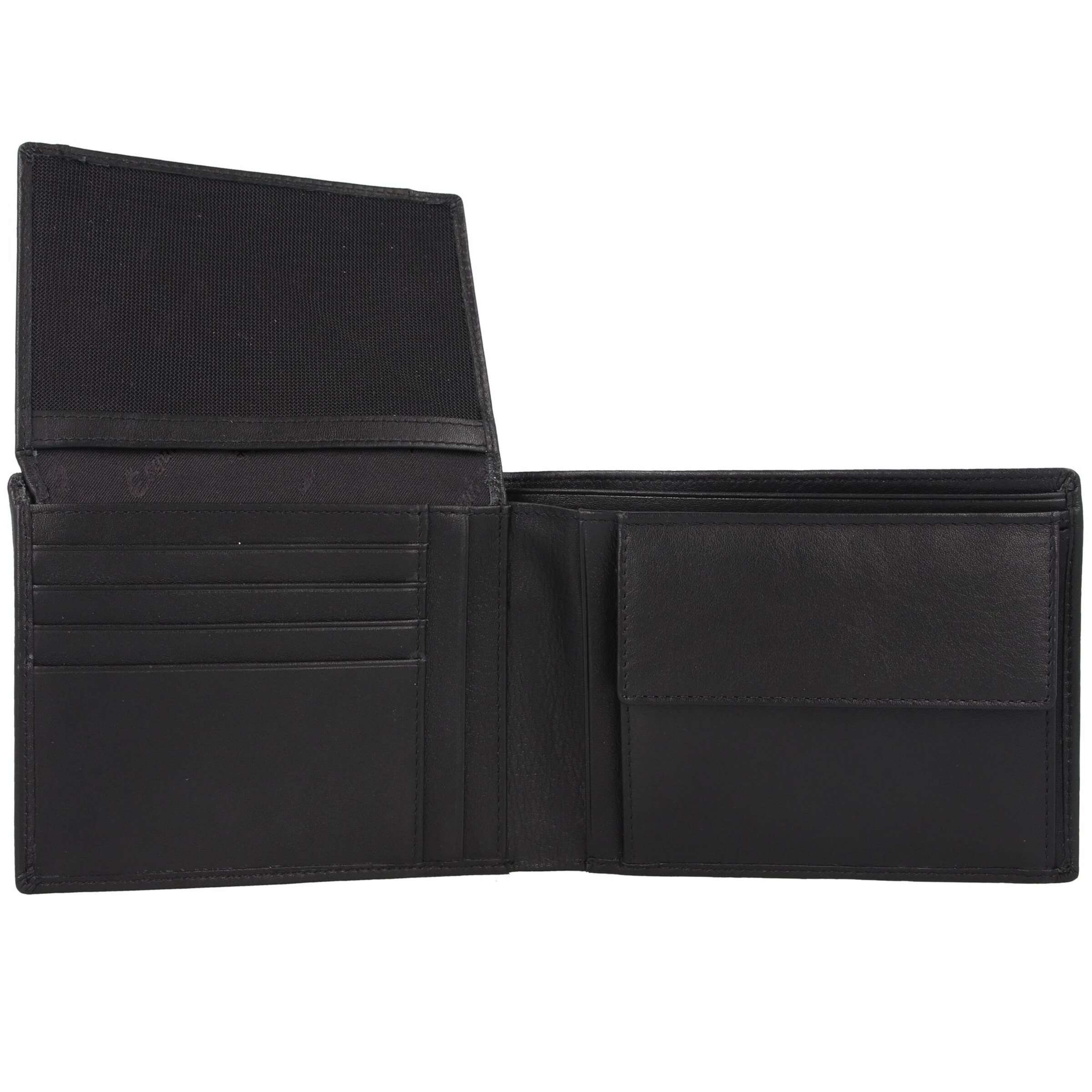 Esquire Portemonnaie 'Frankfurt' in Schwarz