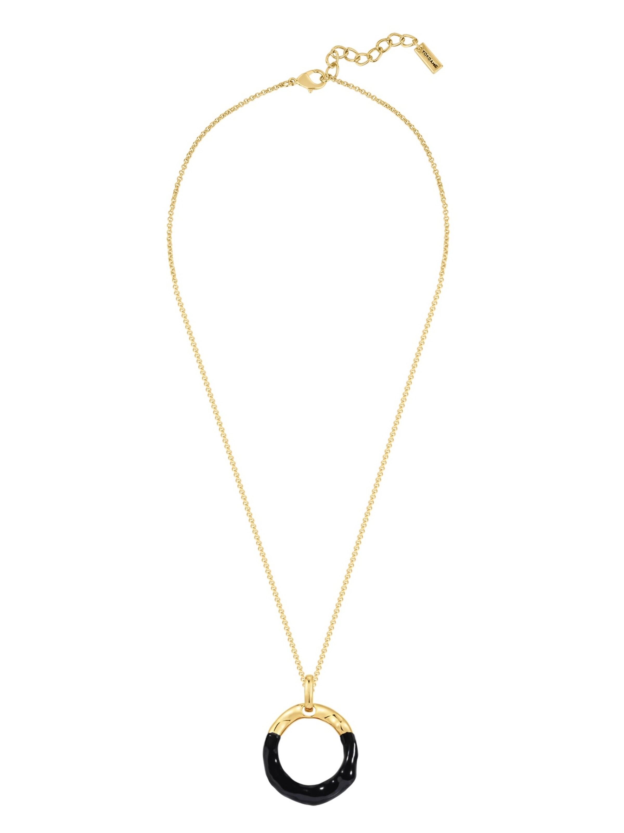 Yokoamii Kette in Gold: Vorderseite