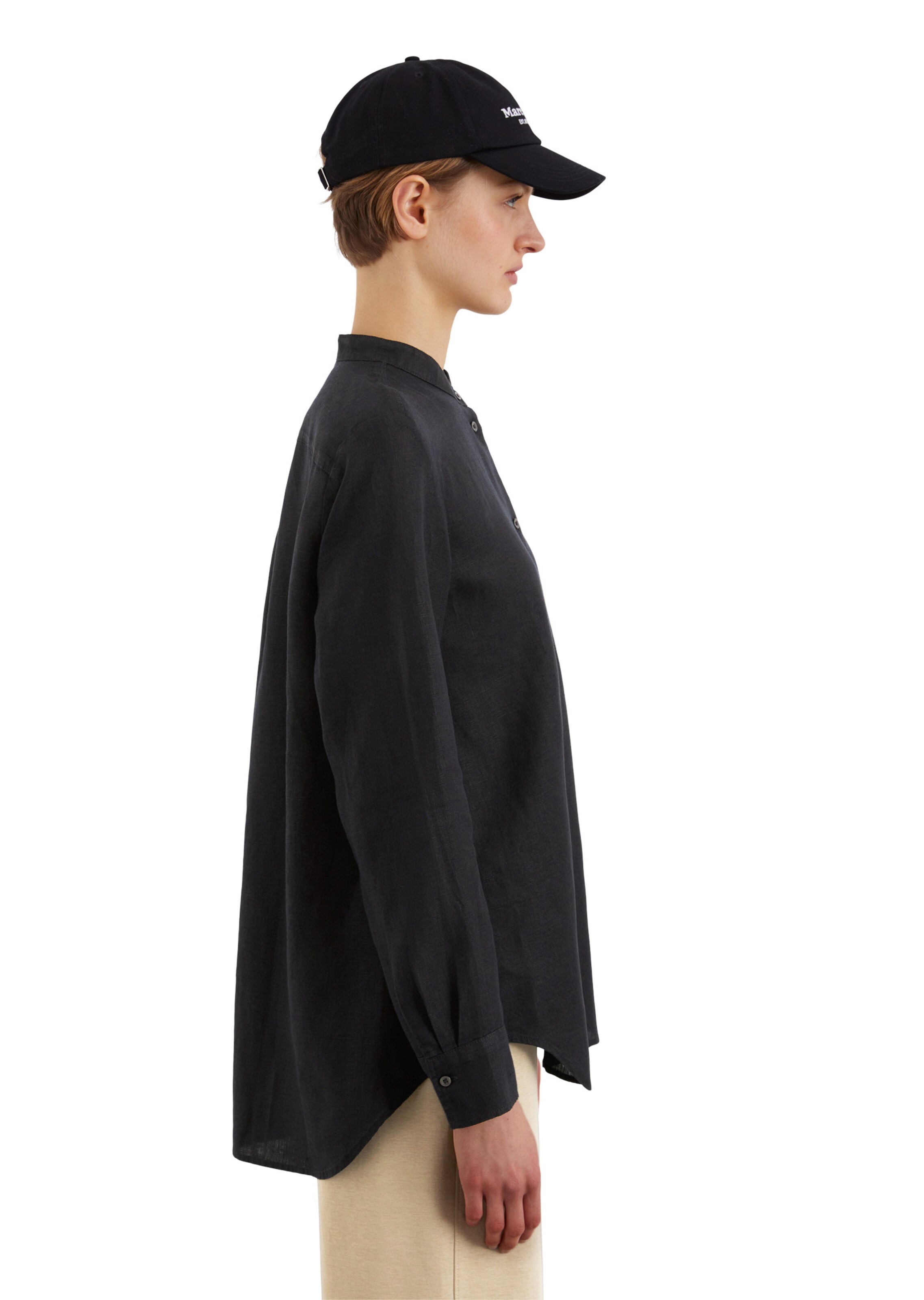 Marc O'Polo Bluse in Schwarz