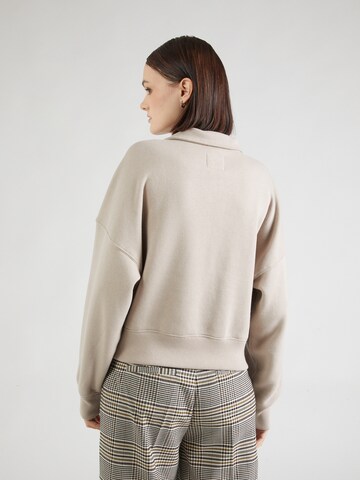 Abercrombie & Fitch Sweatshirt in Beige