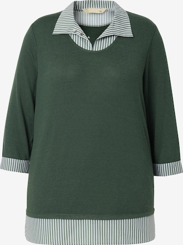 Pull-over MIAMODA en vert : devant