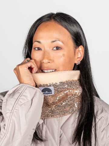 WESORA GmbH Scarf 'Sparkle' in Gold
