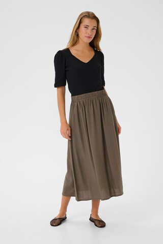 Kaffe Skirt 'KARea' in Brown