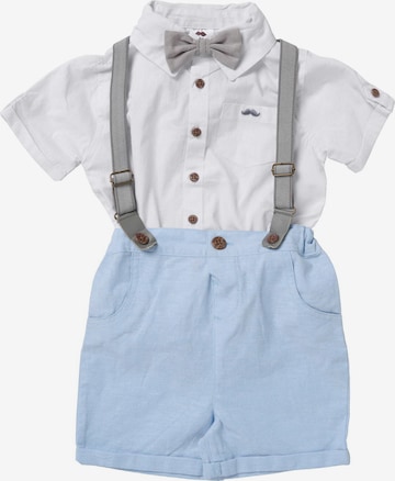 Little Gent Set 'Classic' in Weiß: Vorderseite