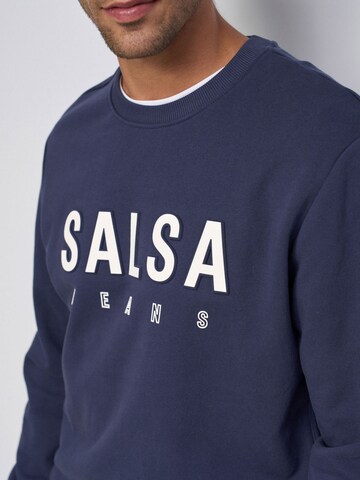Salsa Jeans Sweatshirt in Blauw