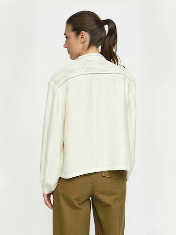 T-shirt ' SRJuliette ' Soft Rebels en beige : derrière