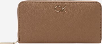 Calvin Klein Portemonnaie in Beige: predná strana