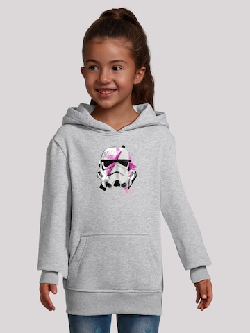 F4NT4STIC Sweatshirt 'Star Wars Stormtrooper Command Sketch' in Grey: front