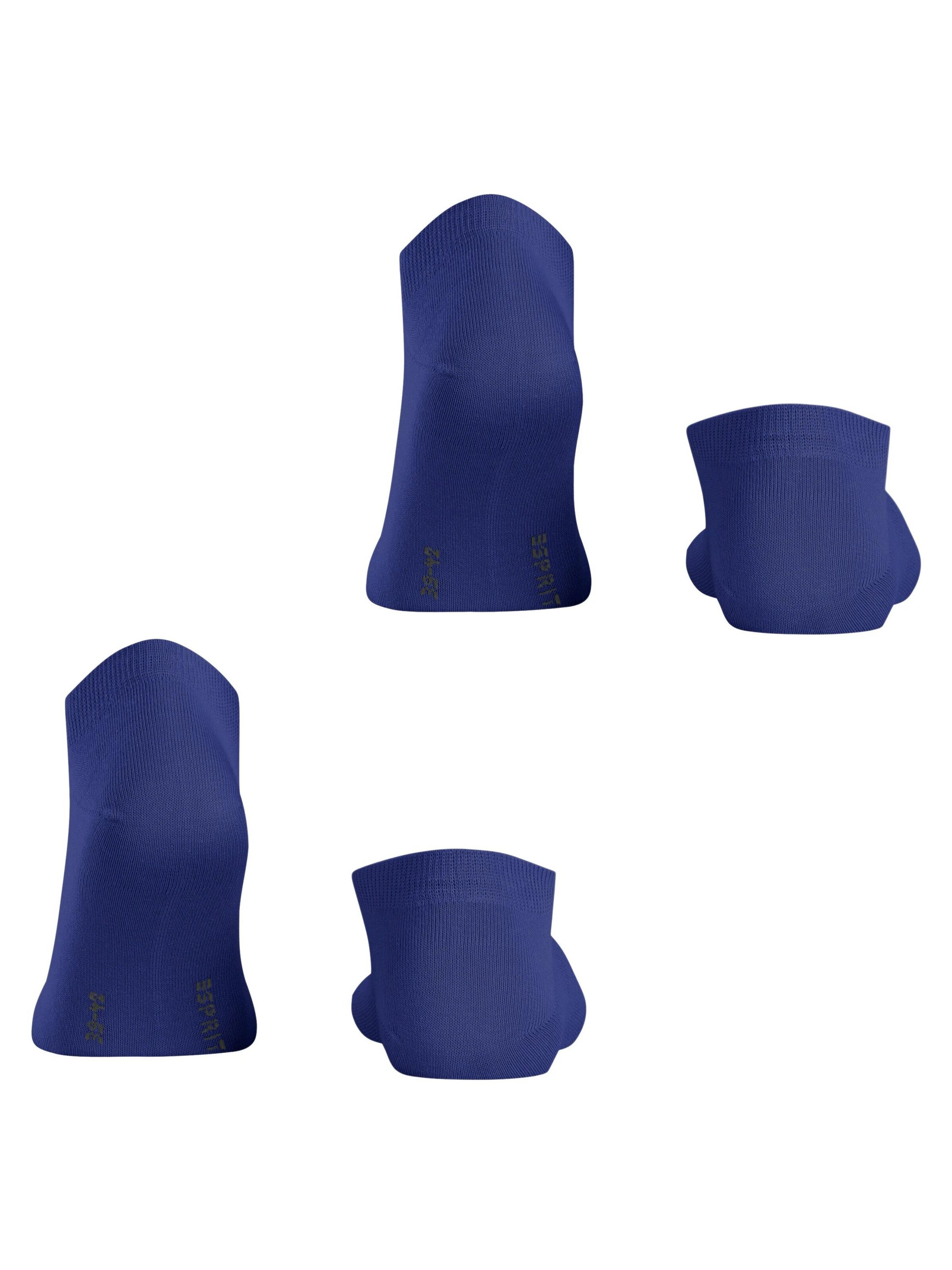 ESPRIT Füßlinge 'Basic Uni 2-Pack'‌‌ in Blau