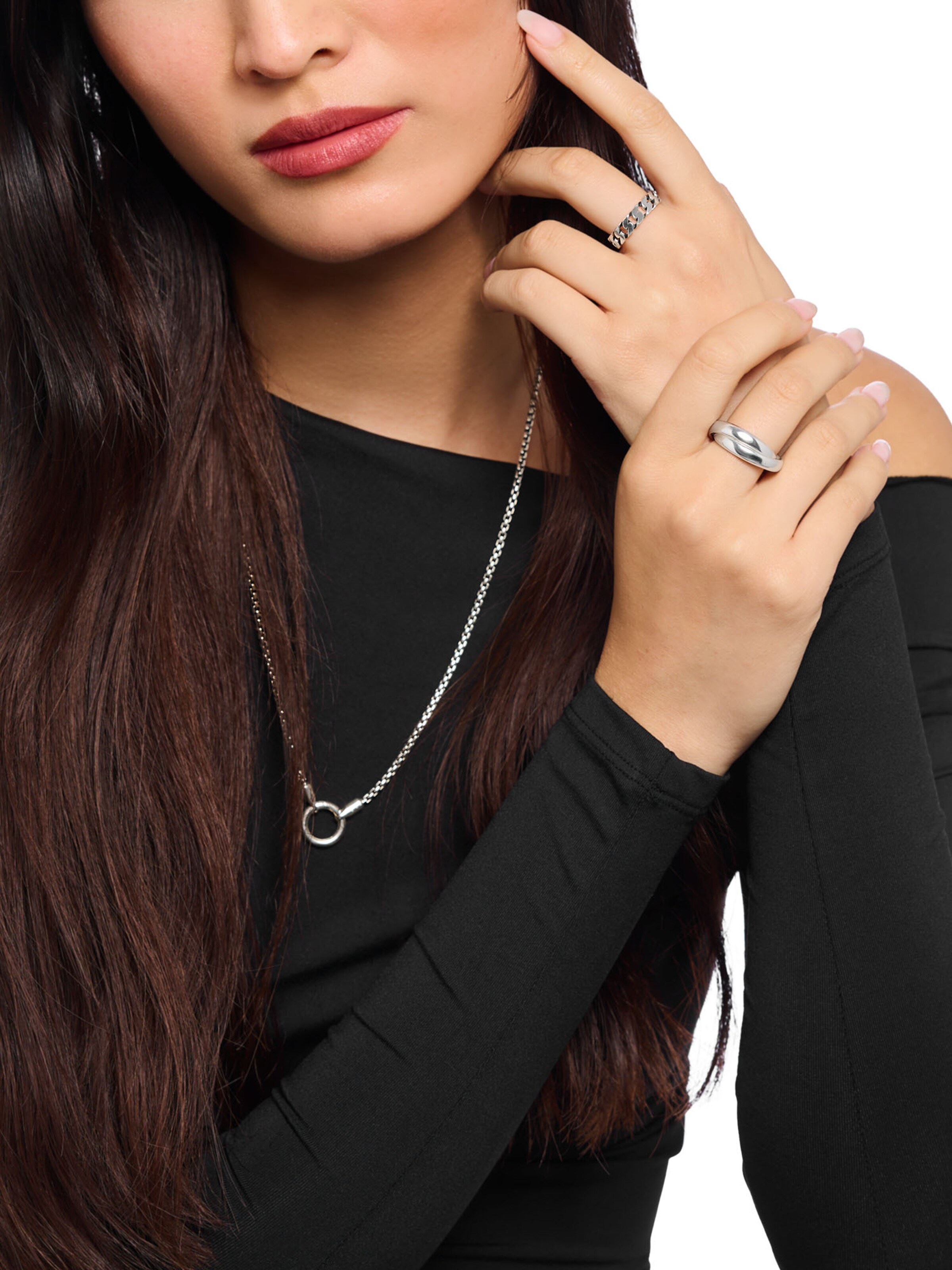 Thomas Sabo Ring in Silver: front