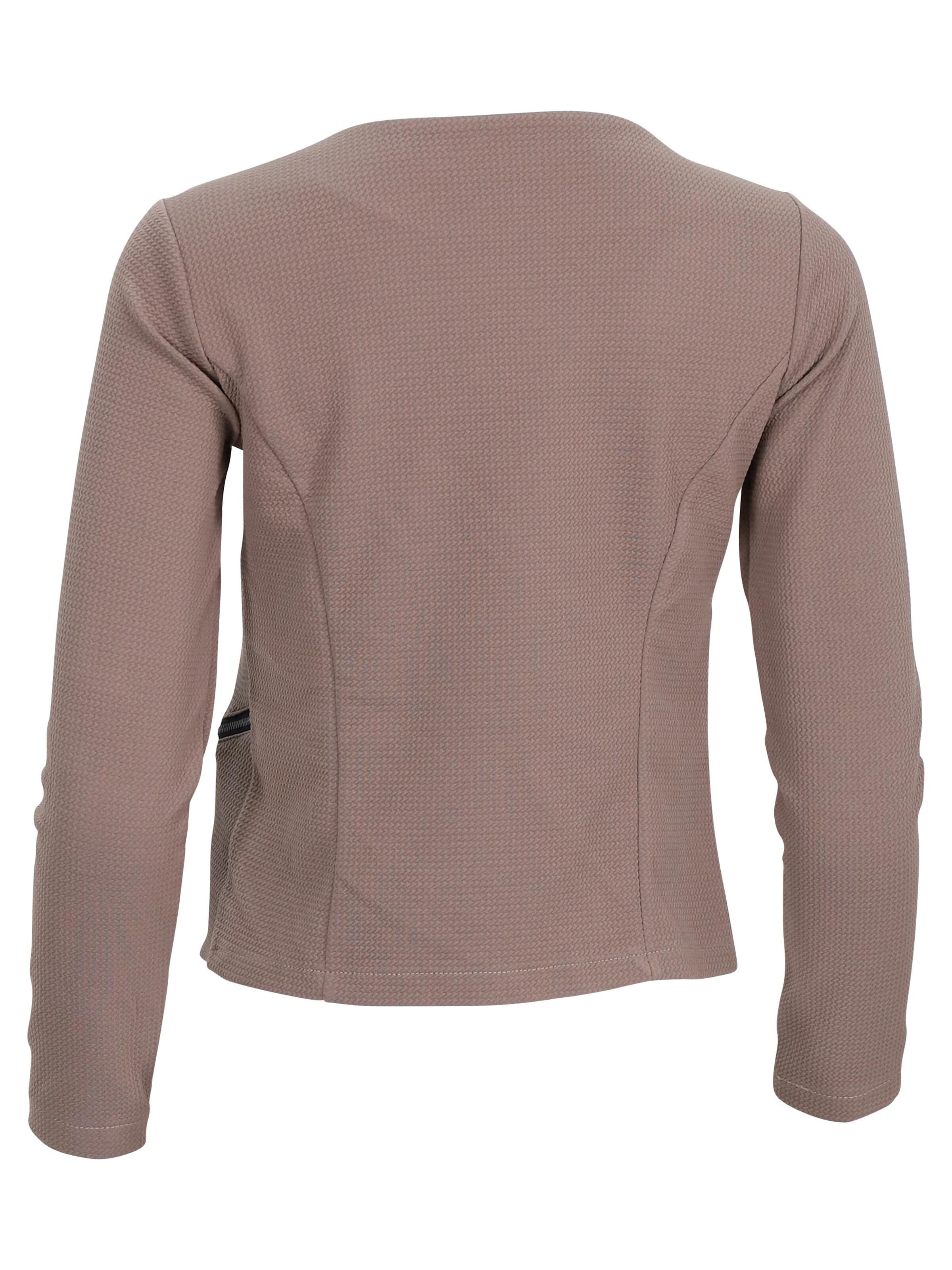 malito more than fashion Blazer in Brown: front