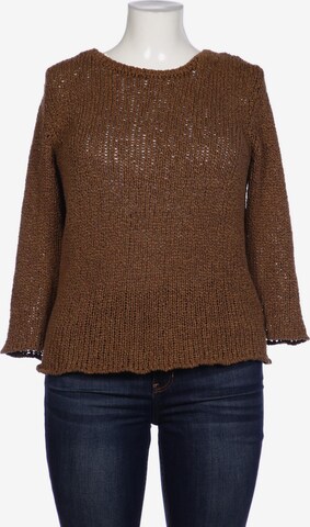 Orwell Sweater & Cardigan in XL in Brown: front