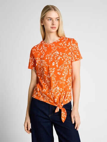 TOM TAILOR DENIM Shirt in Orange: front