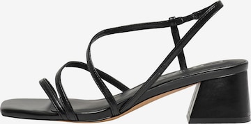 ONLY Strap Sandals 'AYLIN' in Black: front