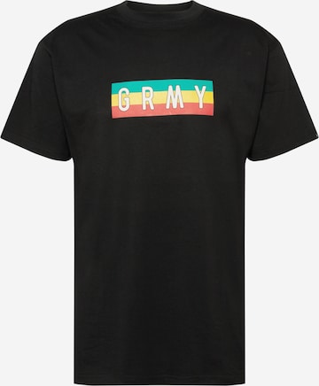 Grimey Shirt 'LES MEMORIES' in Black: front