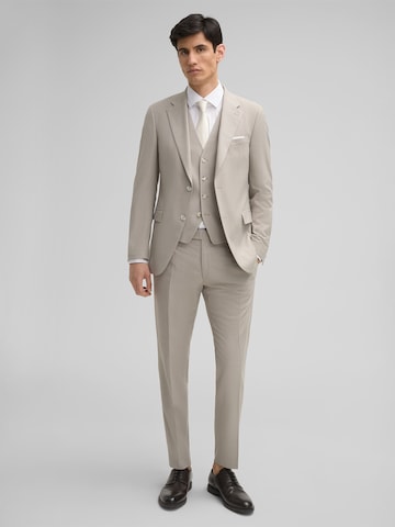 Coupe slim Costume 'Alzer-Kynd' STRELLSON en beige : devant