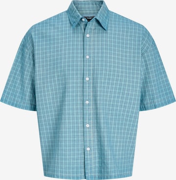 Jack & Jones Junior Regular Fit Hemd in Blau: Vorderseite