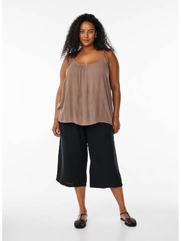 Zizzi Top 'Erose' in Brown