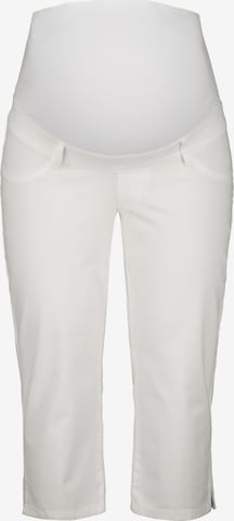 Ulla Popken Jeans in Wit: voorkant