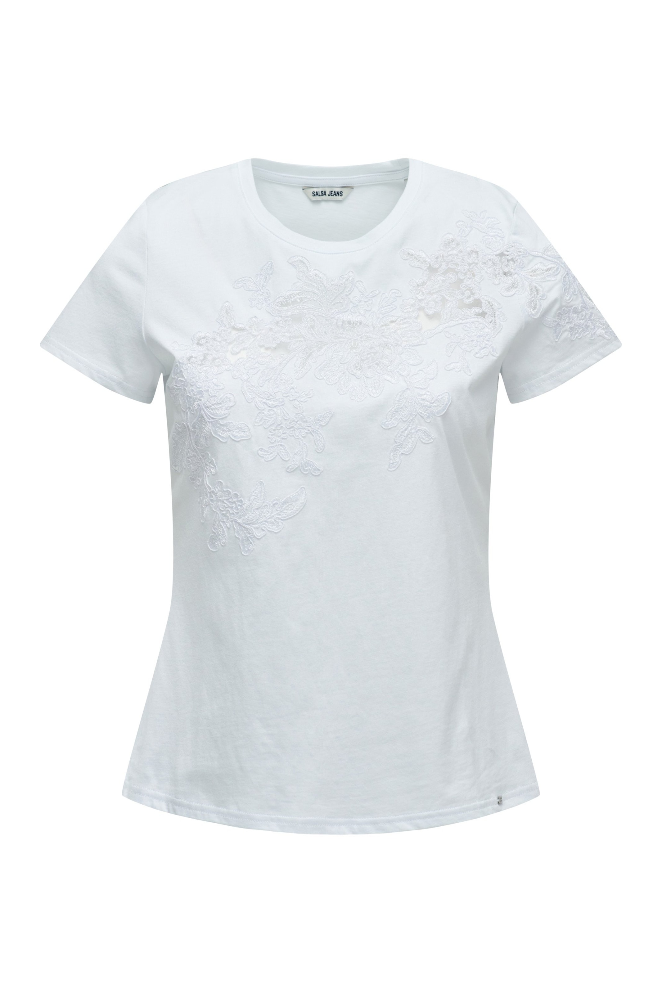 Salsa Jeans Shirt in de kleur Wit, Productweergave