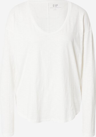 T-shirt GAP en blanc : devant