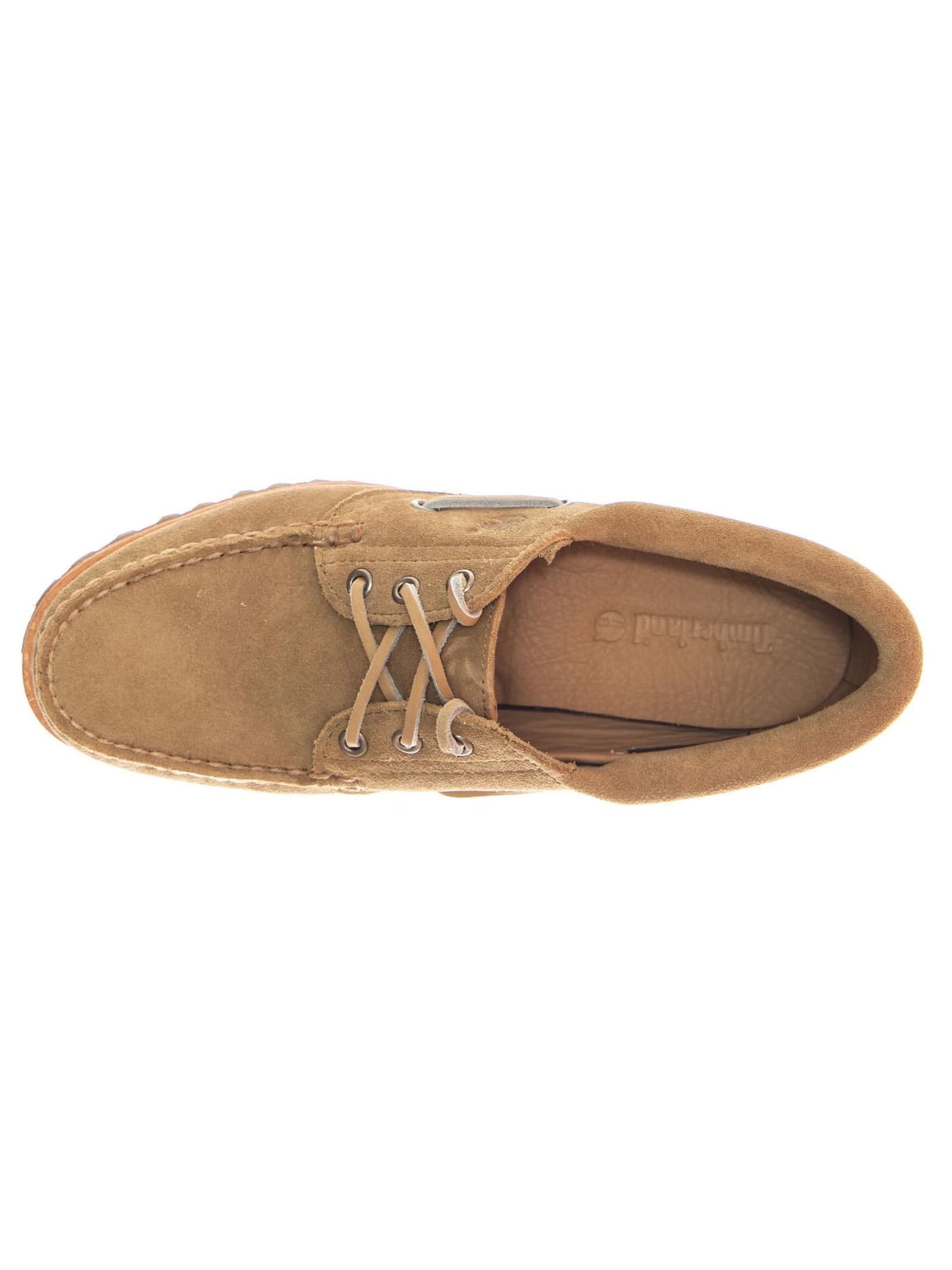 Scarpa stringata 'AUTH Boat Shoe MD Beige Suede' di TIMBERLAND in beige