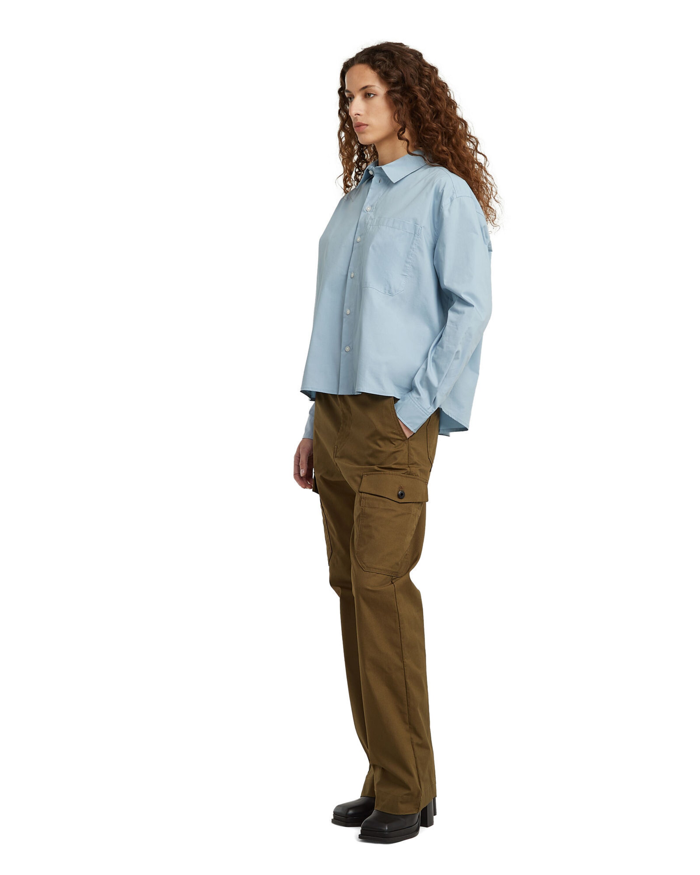 G-STAR Bluse in Blau