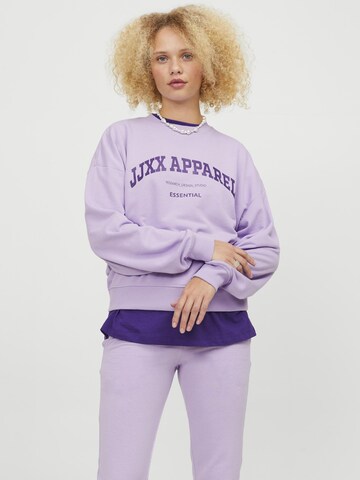 JJXX Sweatshirt 'Riley' in Purple: front