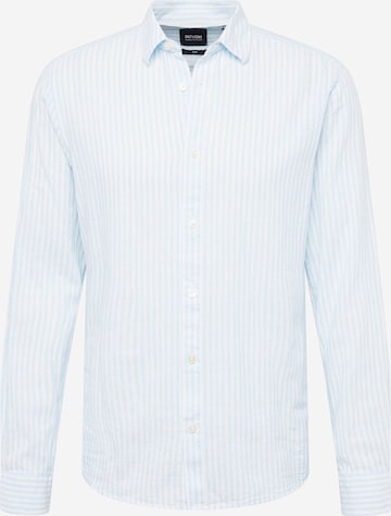 Coupe regular Chemise 'CAIDEN' Only & Sons en bleu : devant