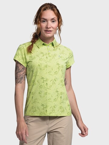 Schöffel Performance shirt 'Sternplatte' in Green: front