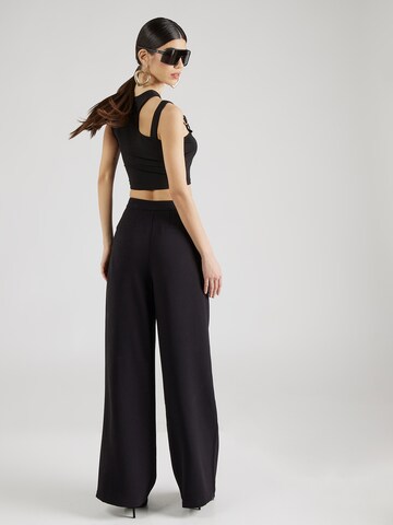 Loosefit Pantaloni con pieghe 'Gigi' di Hoermanseder in nero