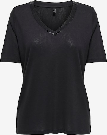 ONLY Shirt in Zwart: voorkant