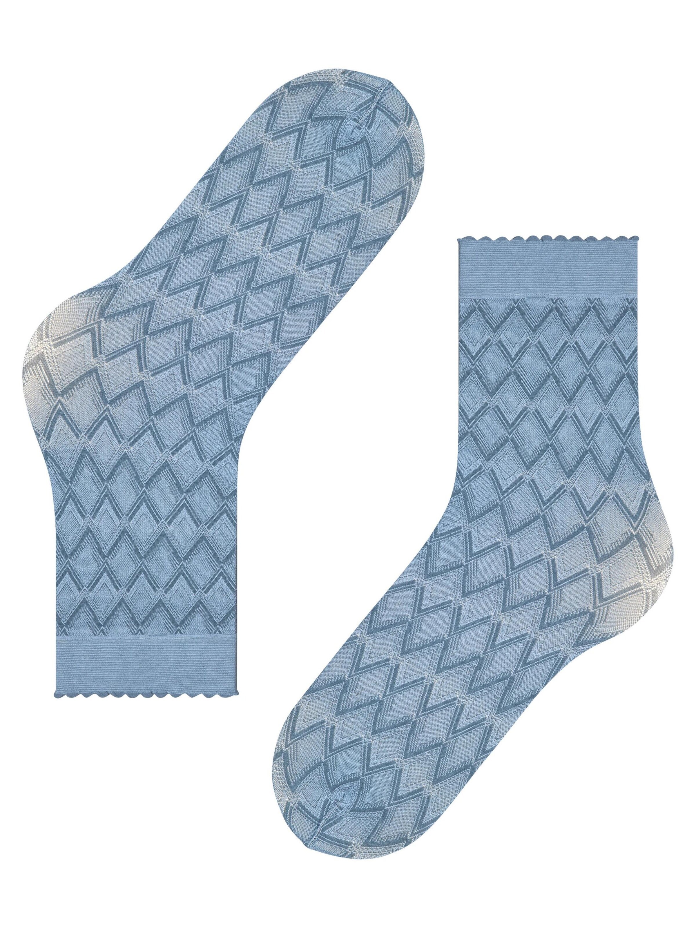 FALKE Socken 'Ice Dune'‌‌‌‌‌‌‌‌‌ in Blau