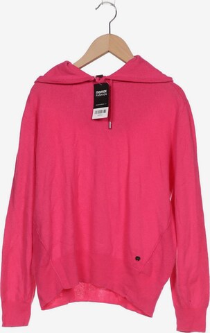 Marc Cain Sweatshirt & Zip-Up Hoodie in XL in Pink: front