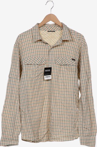 COLUMBIA Button Up Shirt in XXL in White: front