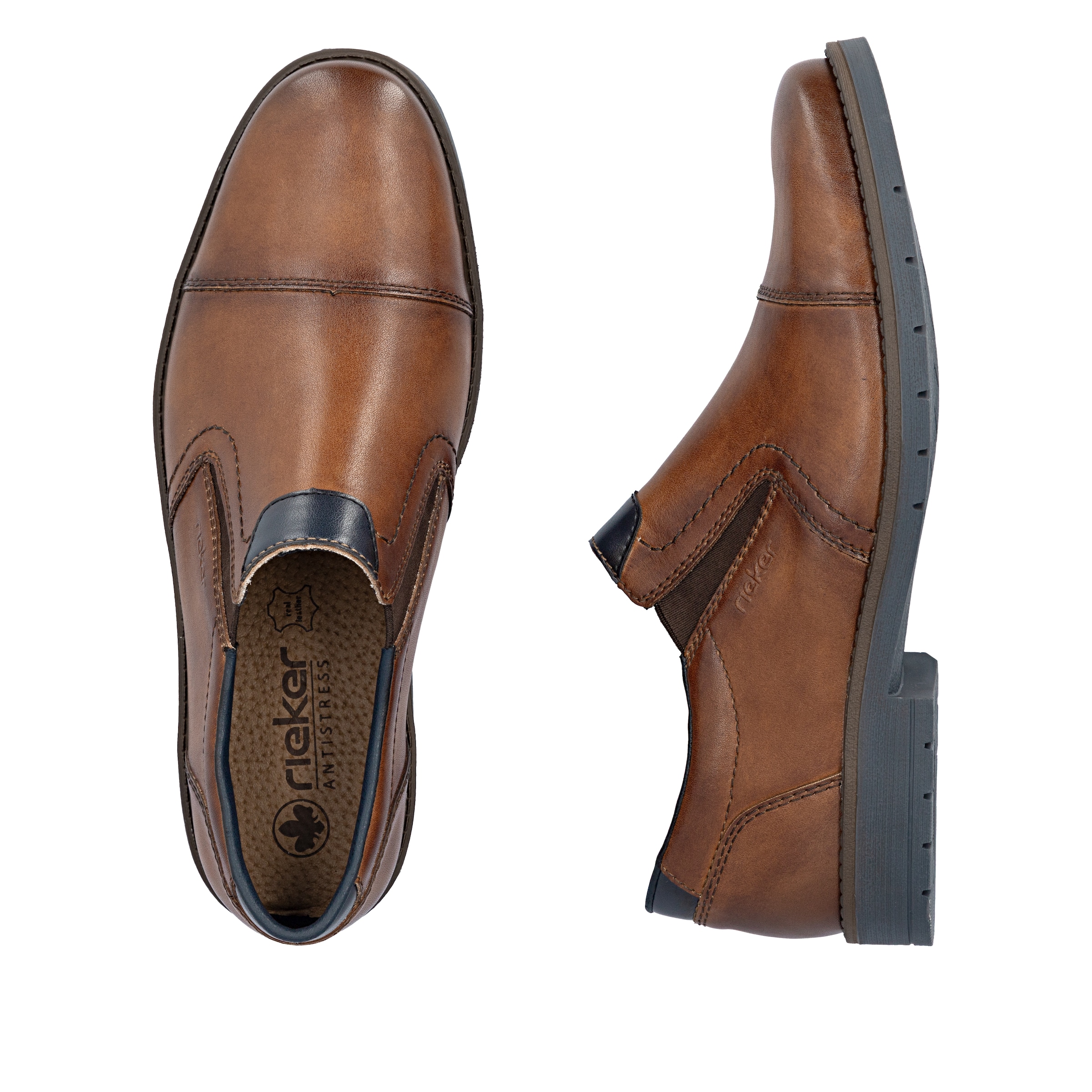Chaussure basse Rieker en marron