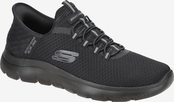 juoda SKECHERS Sportbačiai be auliuko: priekis