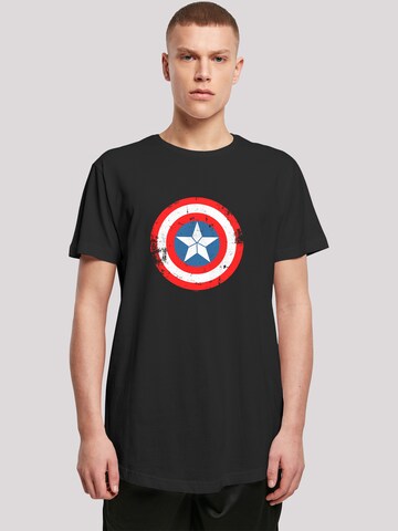 F4NT4STIC Shirt in Zwart: voorkant
