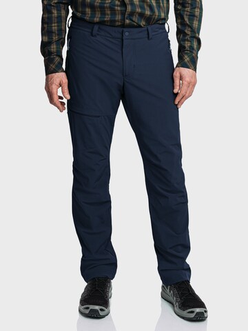 Schöffel Regular Outdoorhose 'Koper' in Blau: Vorderseite