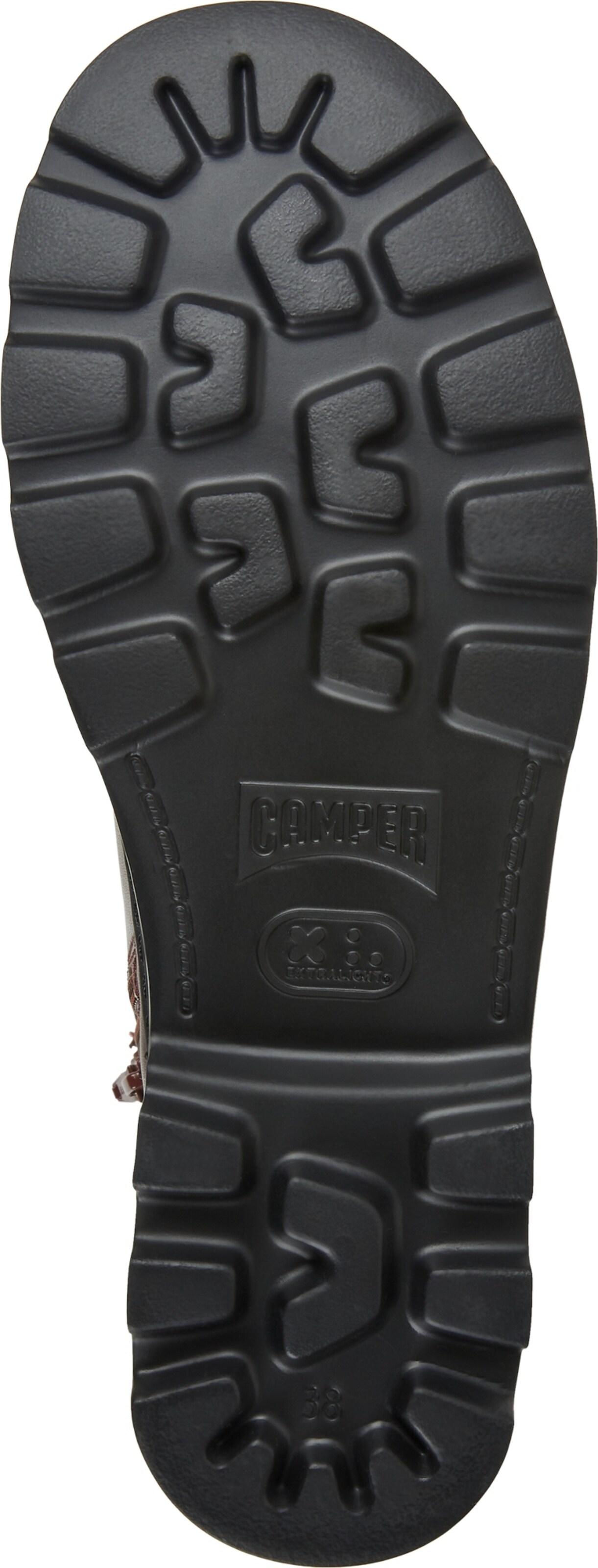 Bottines à lacets 'Brutus' CAMPER en vert