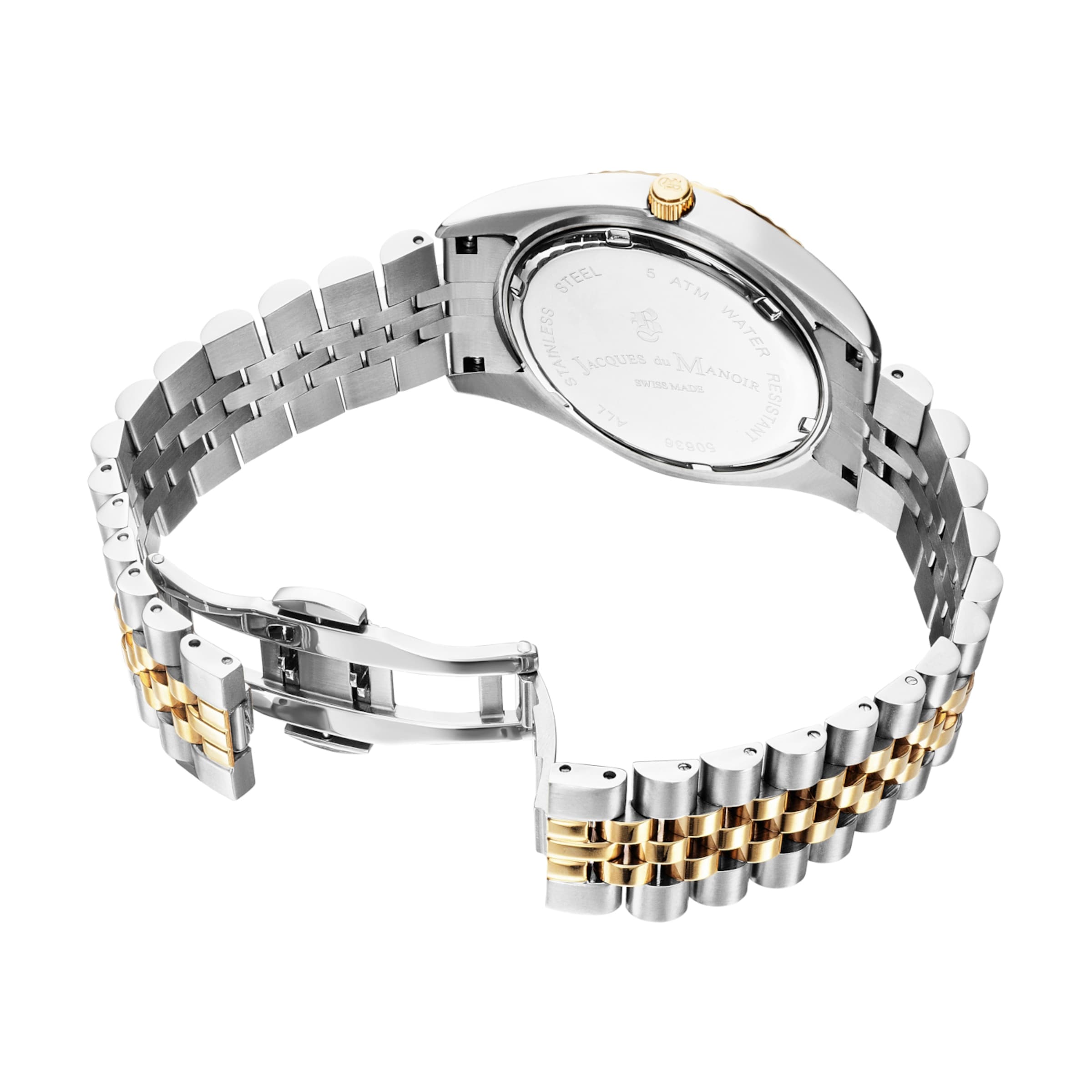 Jacques du Manoir Analoog horloge in Zilver