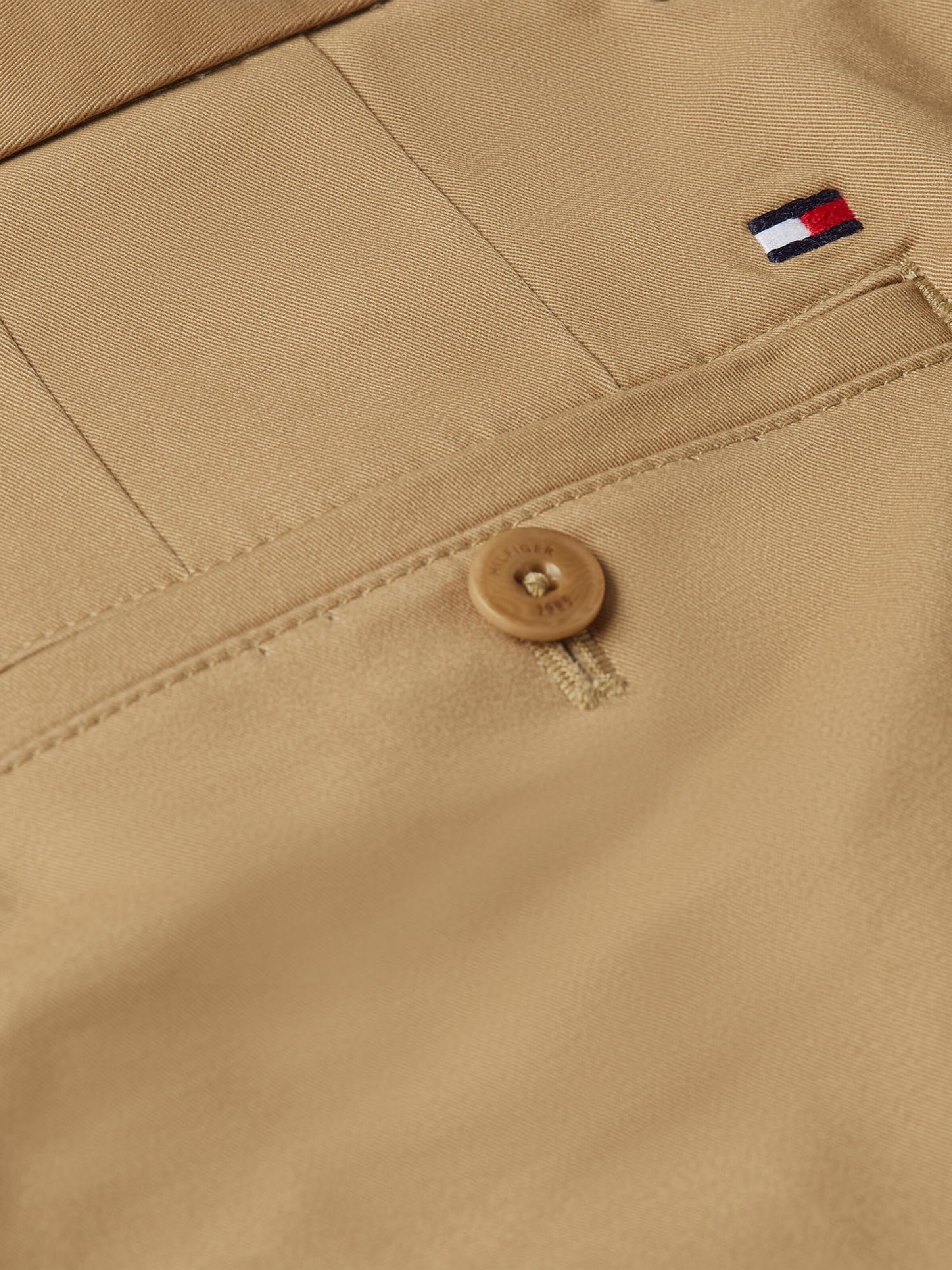 TOMMY HILFIGER Слим Брюки-чинос 'BROOKLYN 1985' в Бежевый