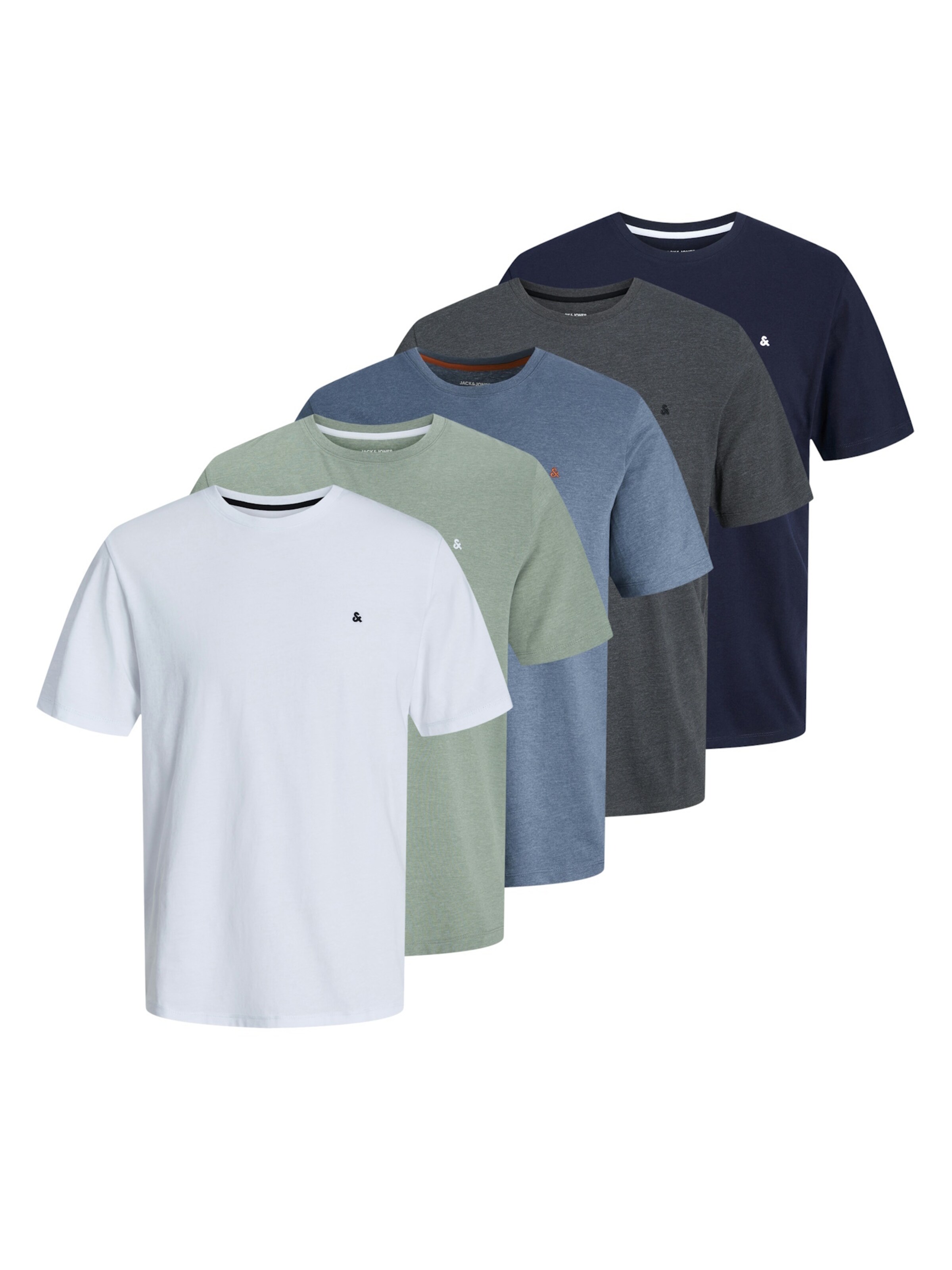 JACK & JONES Tričko 'JJEPaulos' – modrá: přední strana