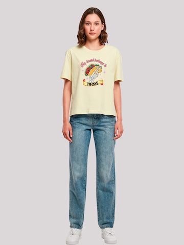 T-shirt F4NT4STIC en jaune