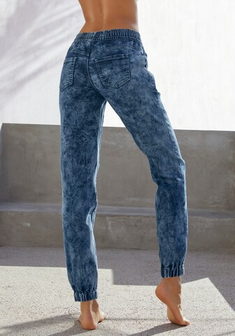 H.I.S Tapered Pants in Blue