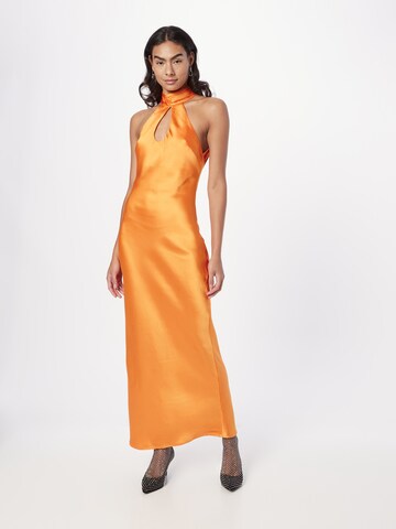Gina Tricot Вечернее платье в Оранжевый: спереди