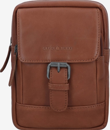 GREENBURRY Schoudertas 'Fiorentina' in Bruin: voorkant