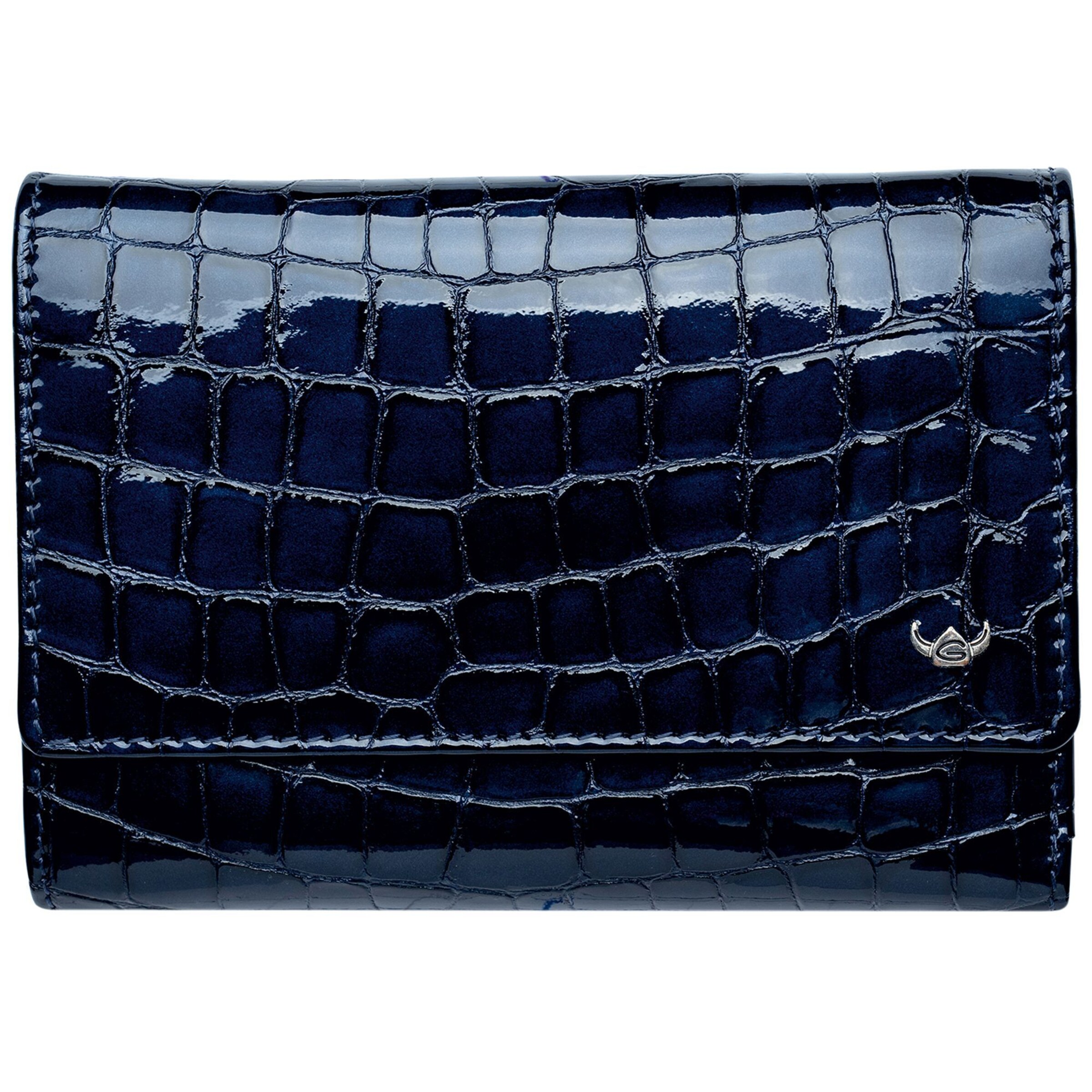 Portamonete di GOLDEN HEAD in blu: frontale